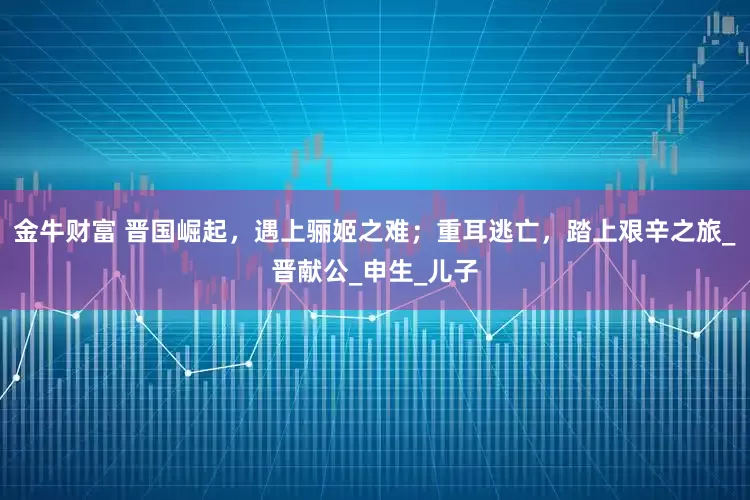 金牛财富 晋国崛起，遇上骊姬之难；重耳逃亡，踏上艰辛之旅_晋献公_申生_儿子