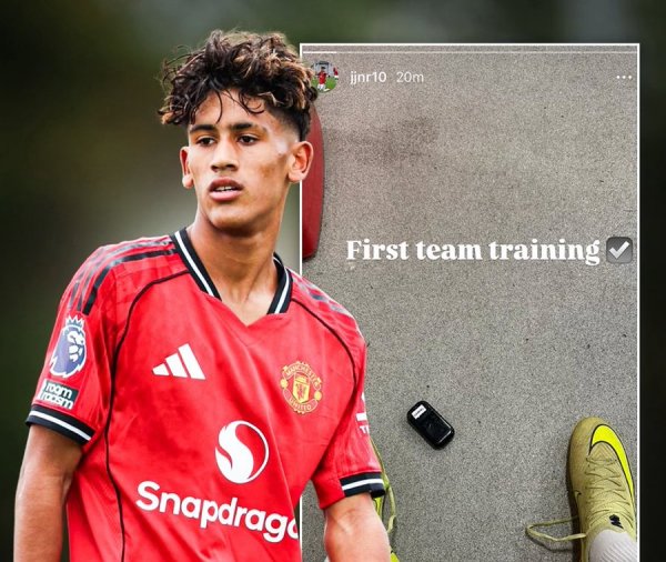 宇奇配资 曼联15岁新梅西首次踢一队练习赛! 本赛季无缘英超, 但首秀有机会